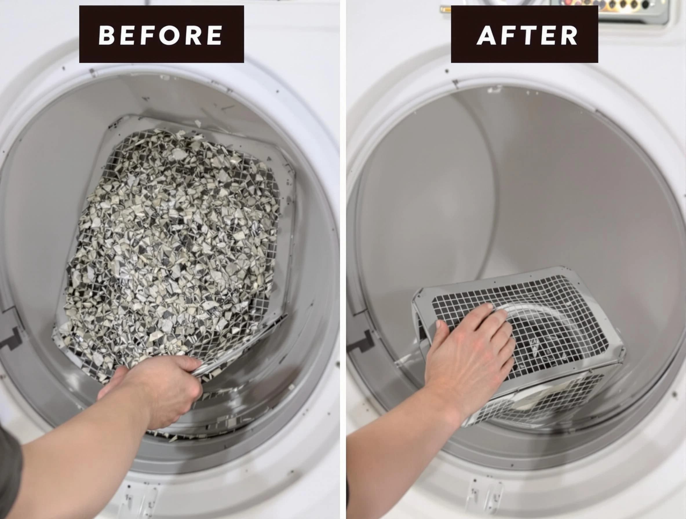 Professional lint trap cleaning by Adamsville Dryer Vent Cleaning in Adamsville