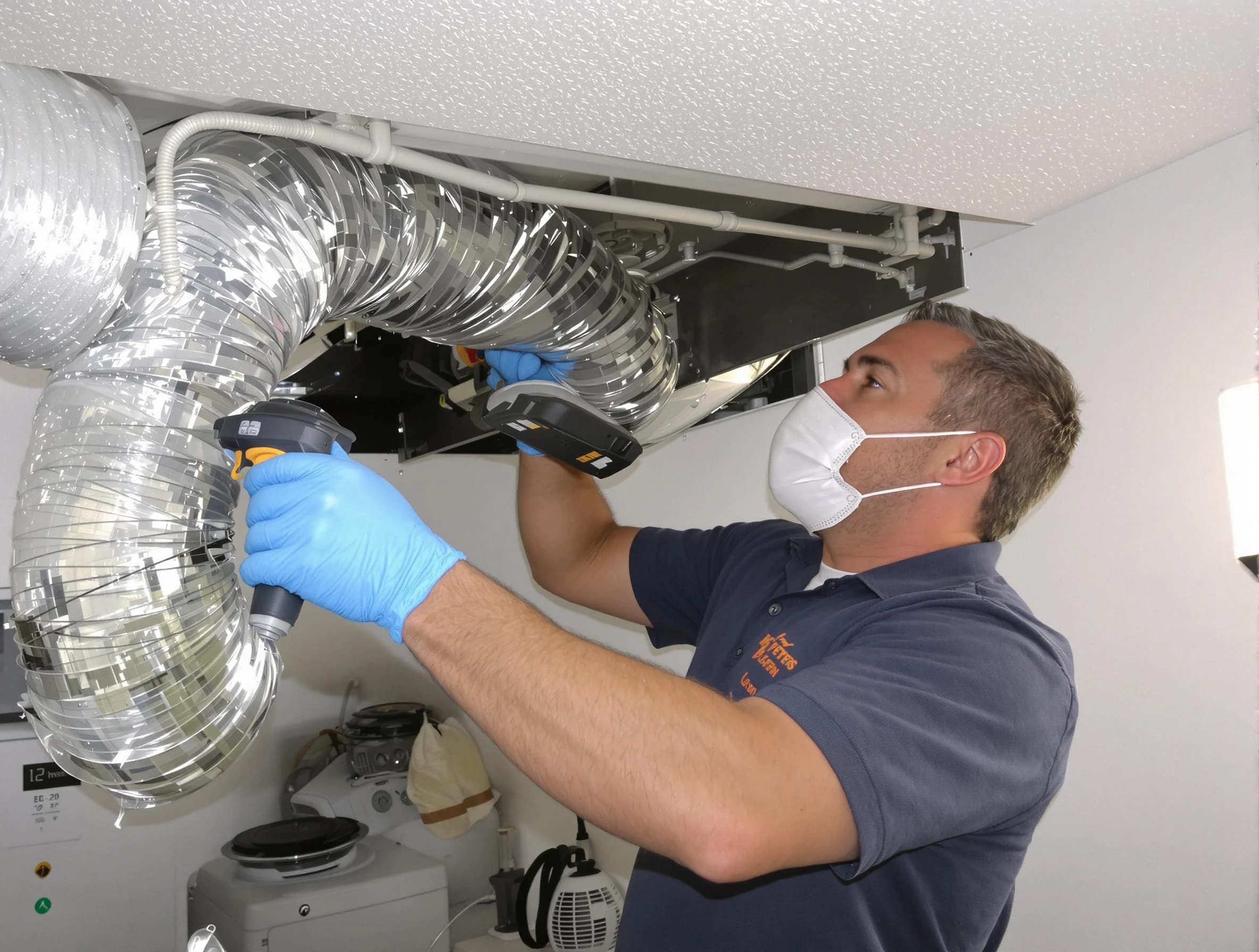 Adamsville Dryer Vent Cleaning professional performing thorough residential dryer vent cleaning in Adamsville