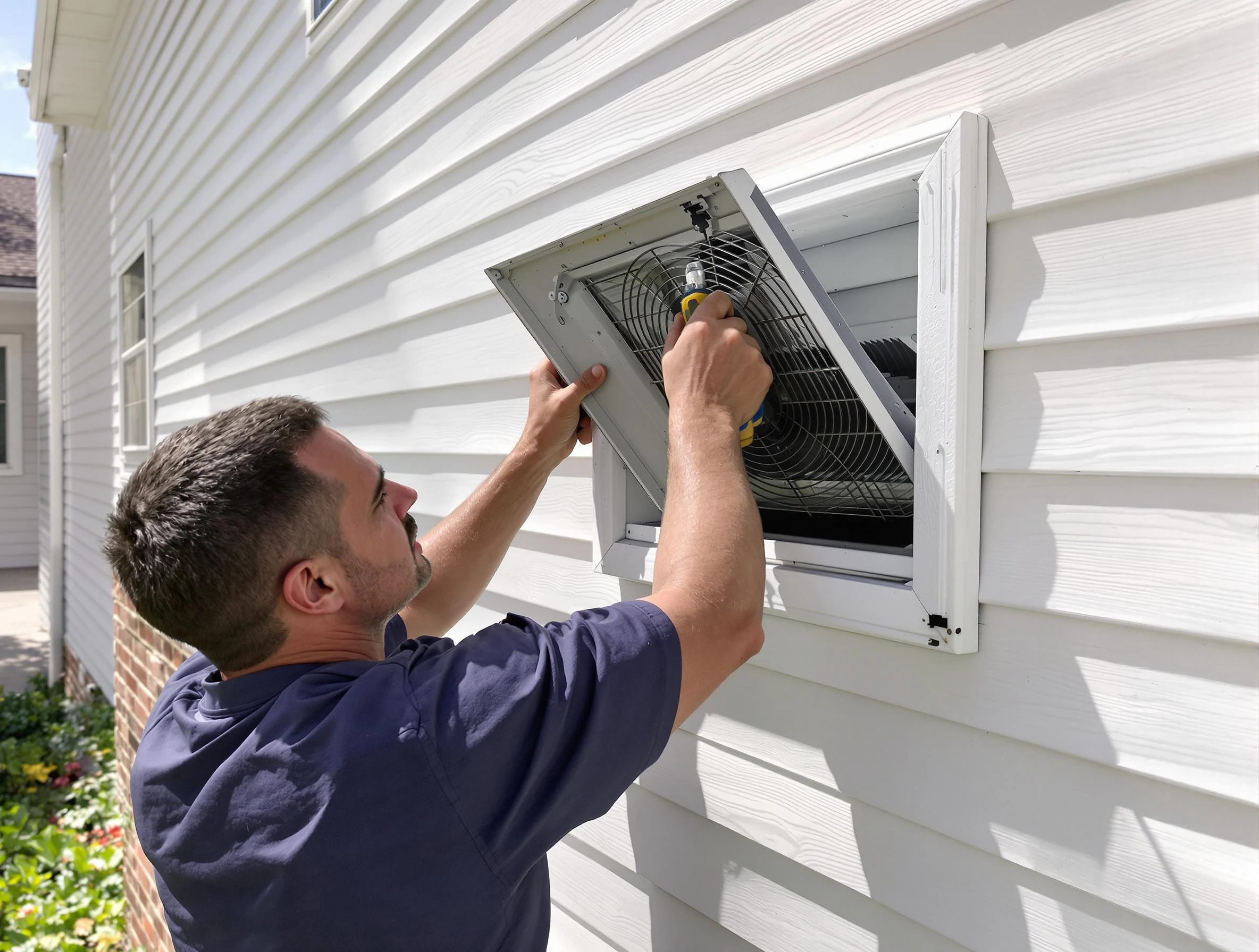 Dryer Vent Cover Replacement in Adamsville