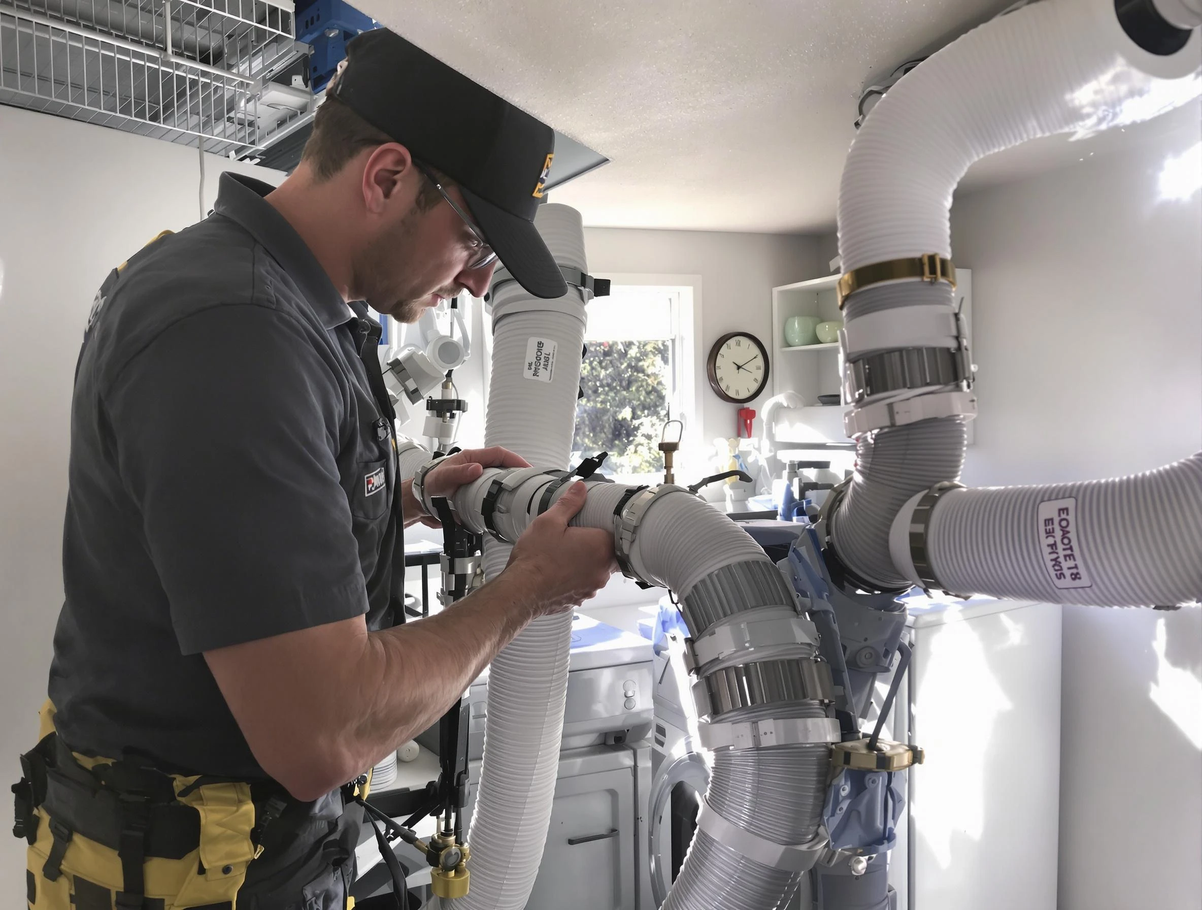 Dryer Vent Hose Installation in Adamsville