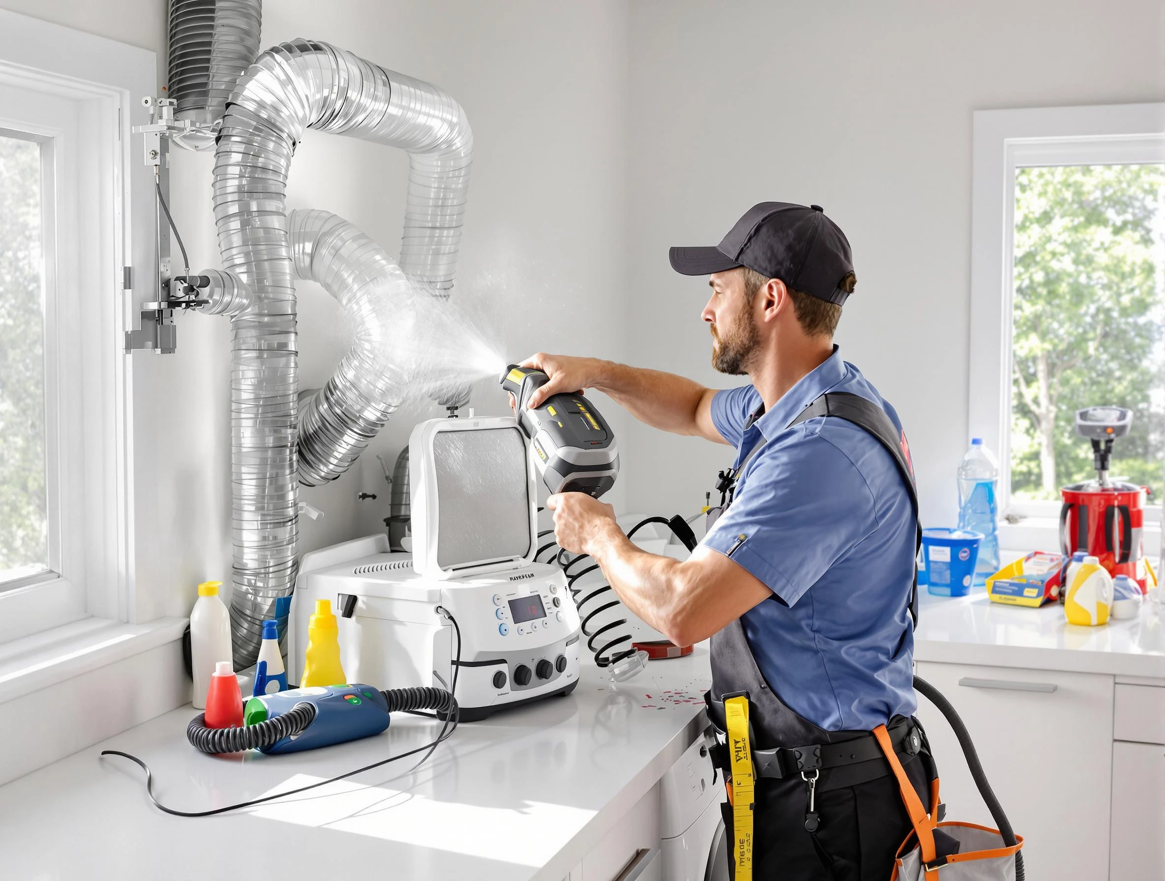 Residential Dryer Vent Cleaning in Adamsville