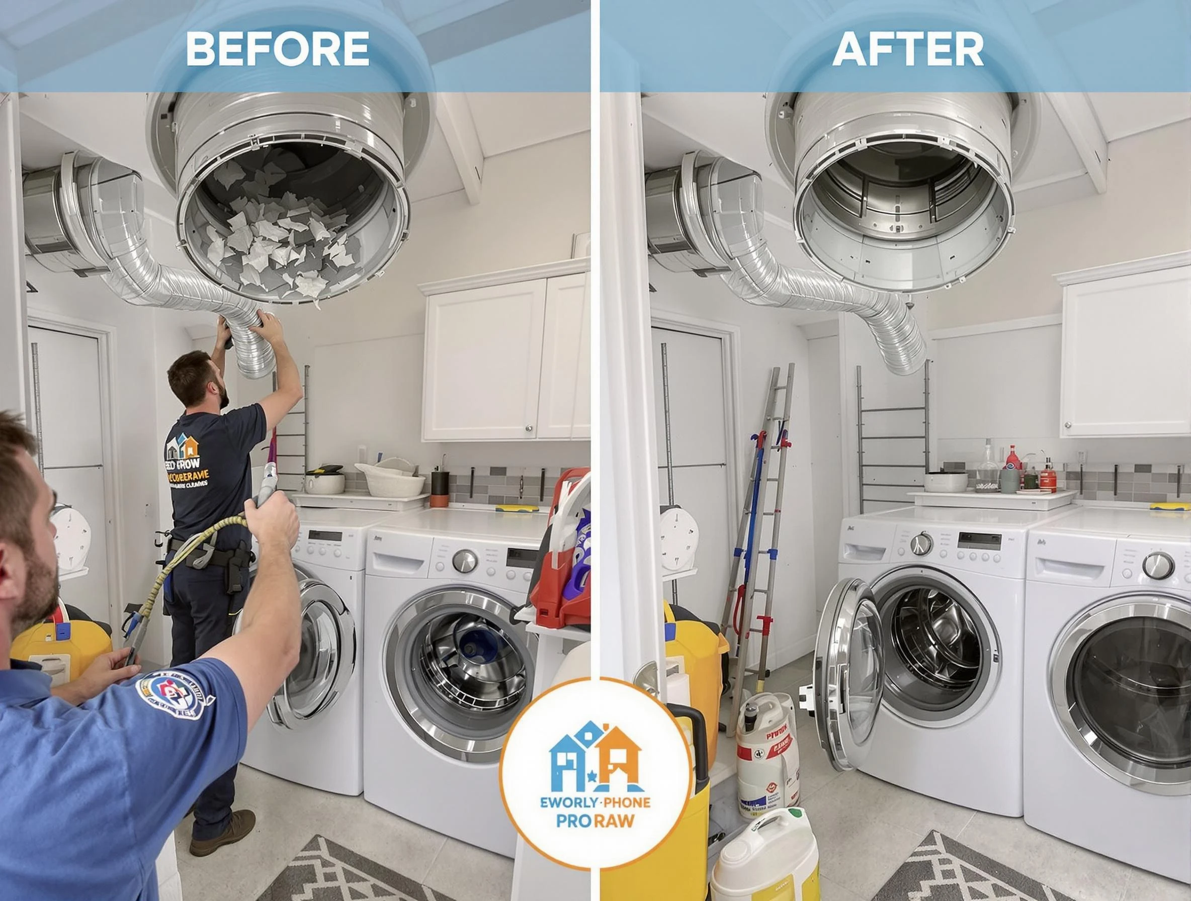 Residential dryer vent cleaning by Adamsville Dryer Vent Cleaning in Adamsville
